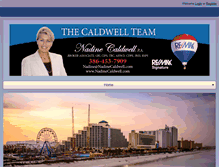 Tablet Screenshot of nadinecaldwell.com